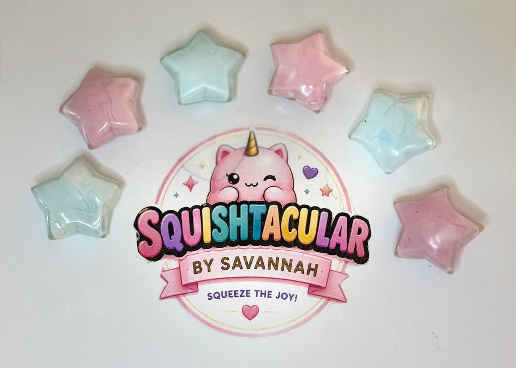 4th of July Wish Star Squishies