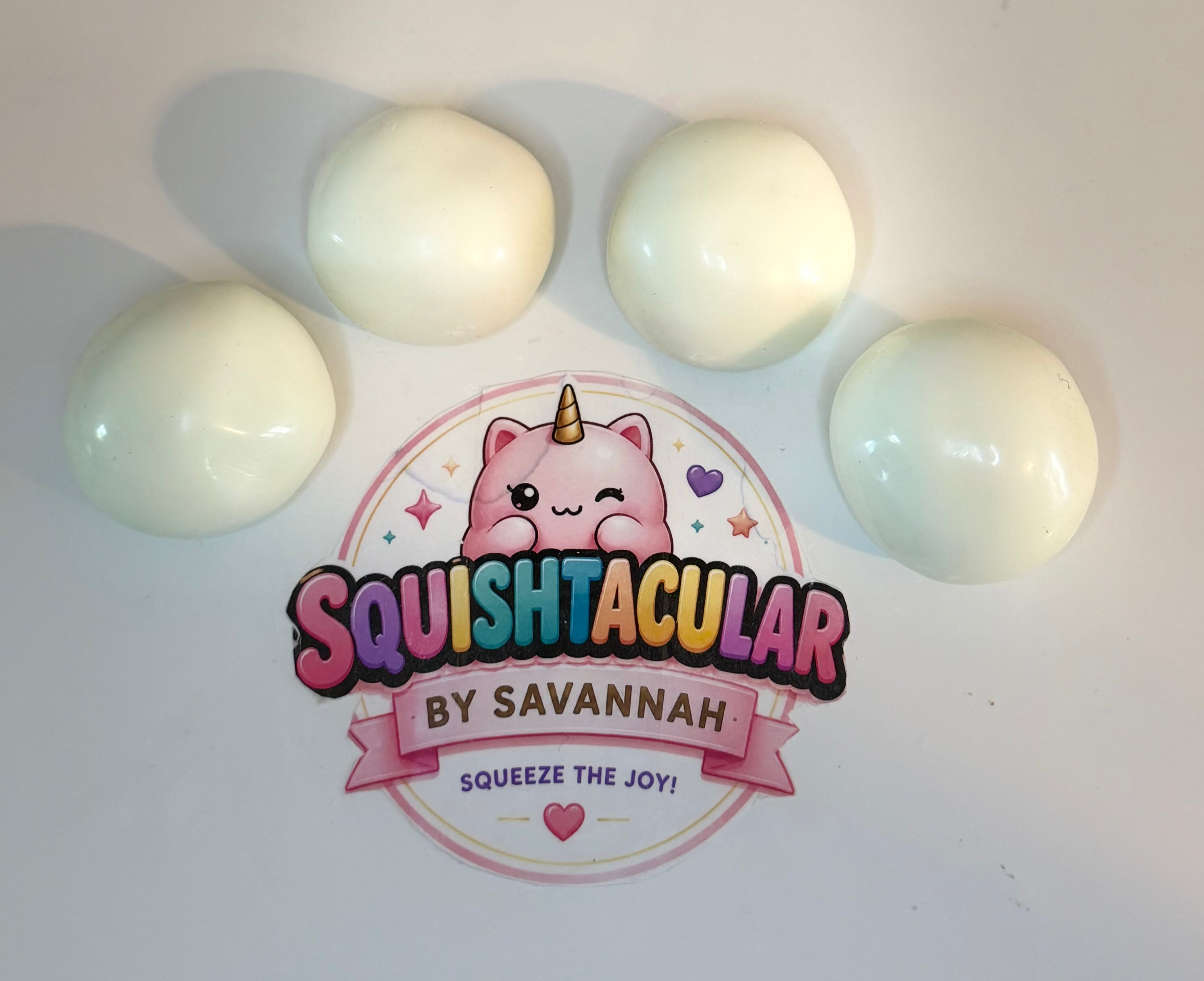 Moon Puff Squishies (Clear)